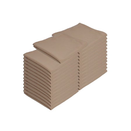 Monarch Mariposa Poly Spun Napkin 20x20 Sandalwood (25pk) NAP-SDLWD-SPUN